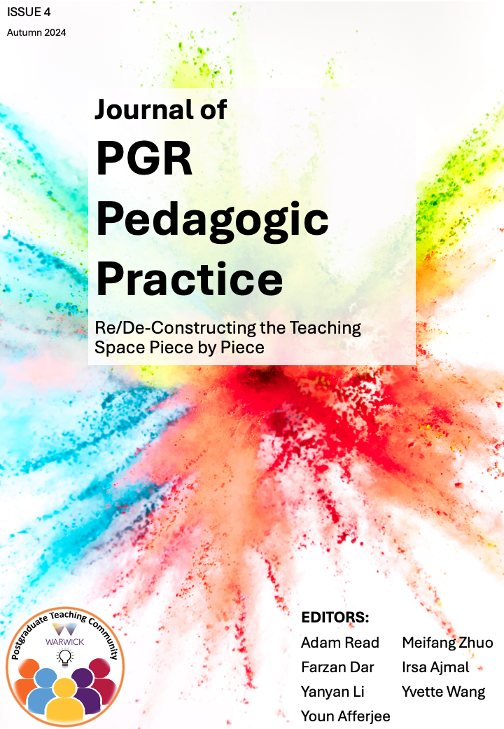 					View Vol. 4 (2024): Issue 4: Re/De-Constructing the Teaching Space Piece by Piece
				